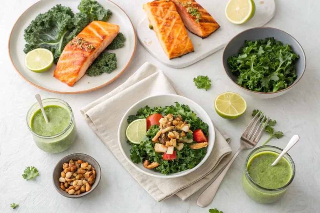 A Healing Diet Plan to Fight Autoimmune Symptoms Naturally 2 Anti Inflammatory Meal Plan Layout.