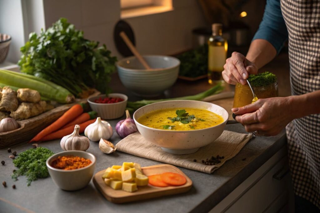 What Is the Best Diet to Reverse Autoimmune Disease? 3 Cooking Turmeric Chicken Soup