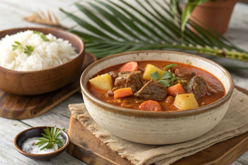 Hawaiian Beef Stew With Rice – A Classic Island Dish