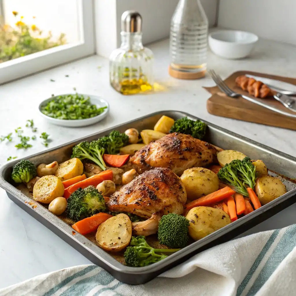 One Pot Sheet Pan Meals - main