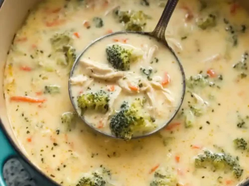 Creamy Chicken Broccoli Soup – Easy, Nourishing, and Family-Friendly
