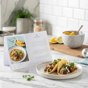 Garlic Butter Honey BBQ Beef Tacos: Sweet & Smoky Family Favorite 2 Recipe card for Garlic Butter Honey BBQ Beef Tacos